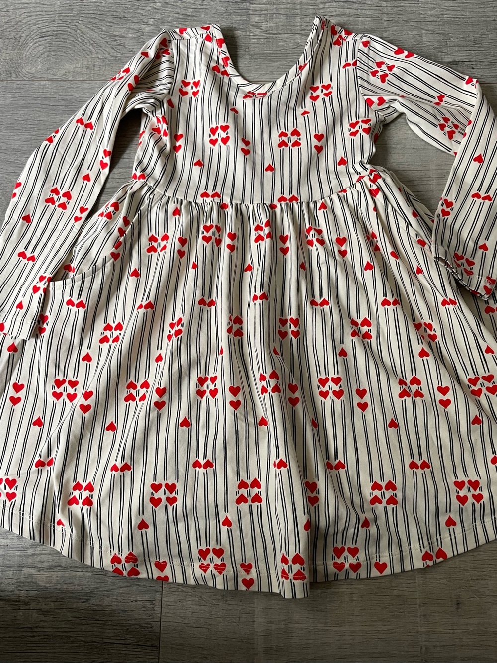 NWOT Hanna Andersson Valentine Skater Dress